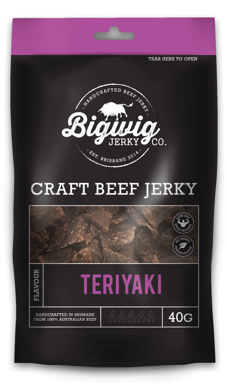 Bigwig Jerky Co. Craft Beef Jerky Australia